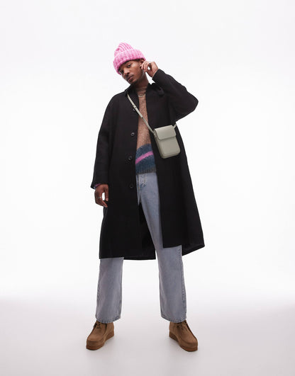 Fluffy Abstract Crew Jumper