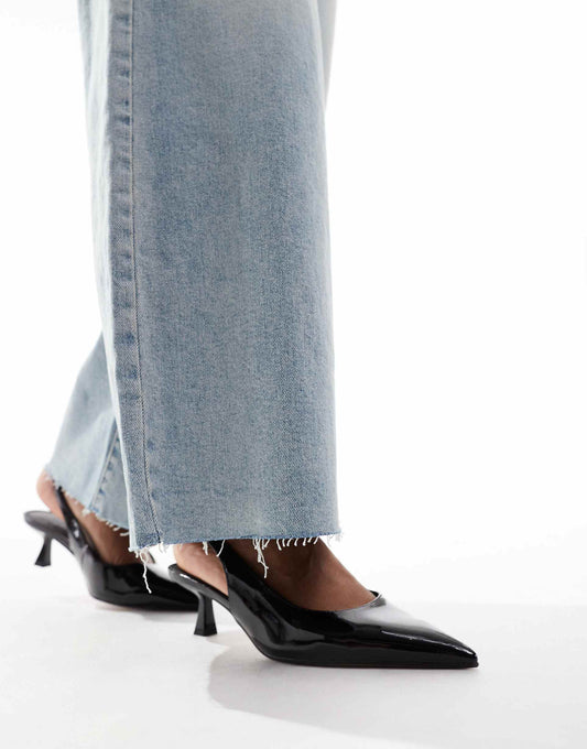 Stroll Slingback Mid Heeled Shoes