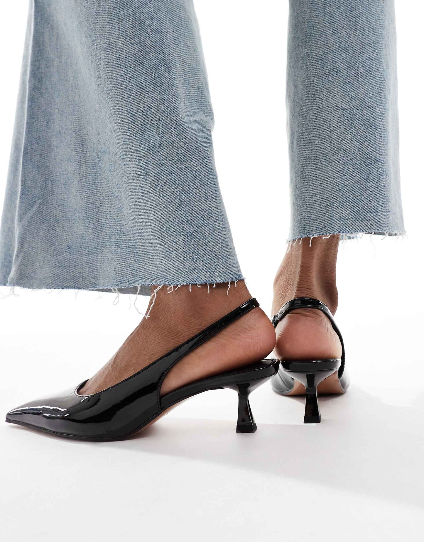 Stroll Slingback Mid Heeled Shoes