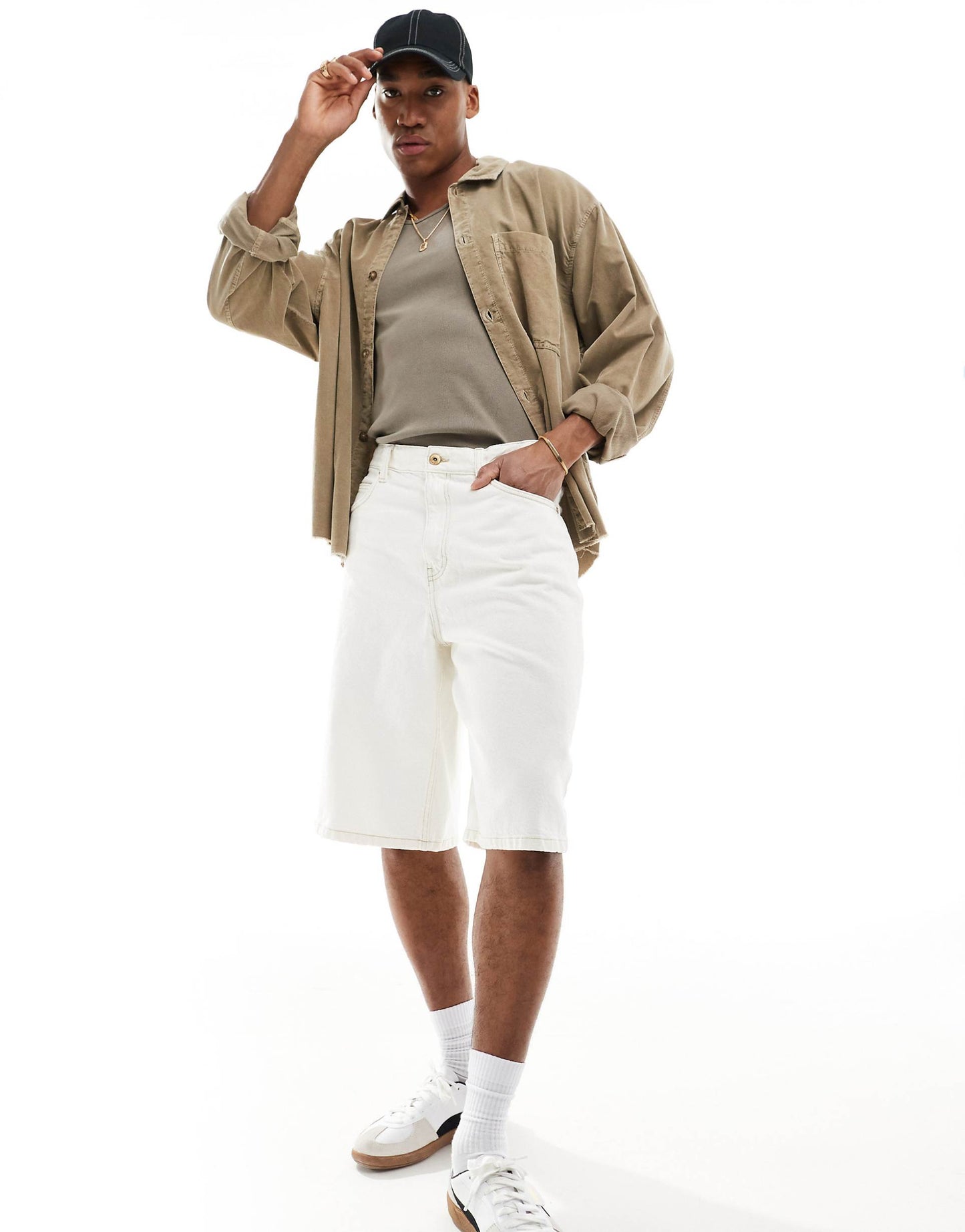 Baggy Denim Short