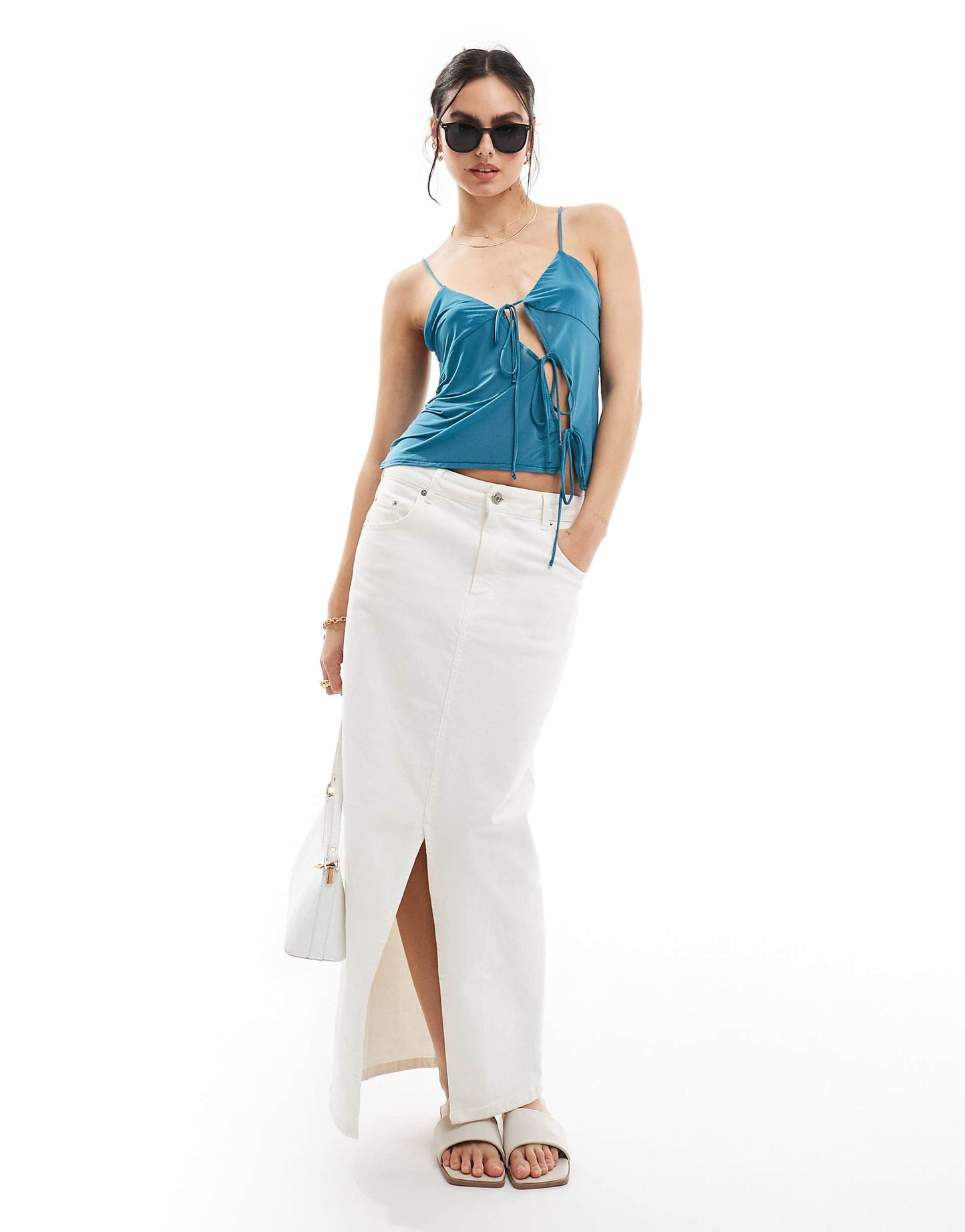 Bow Detail Cami Top