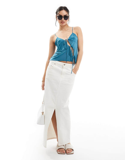 Bow Detail Cami Top