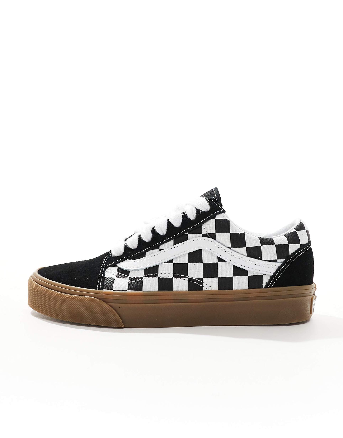 Old Skool Trainers With Oversized Laces