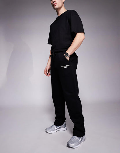 Printed Motif Straight Leg Jogger
