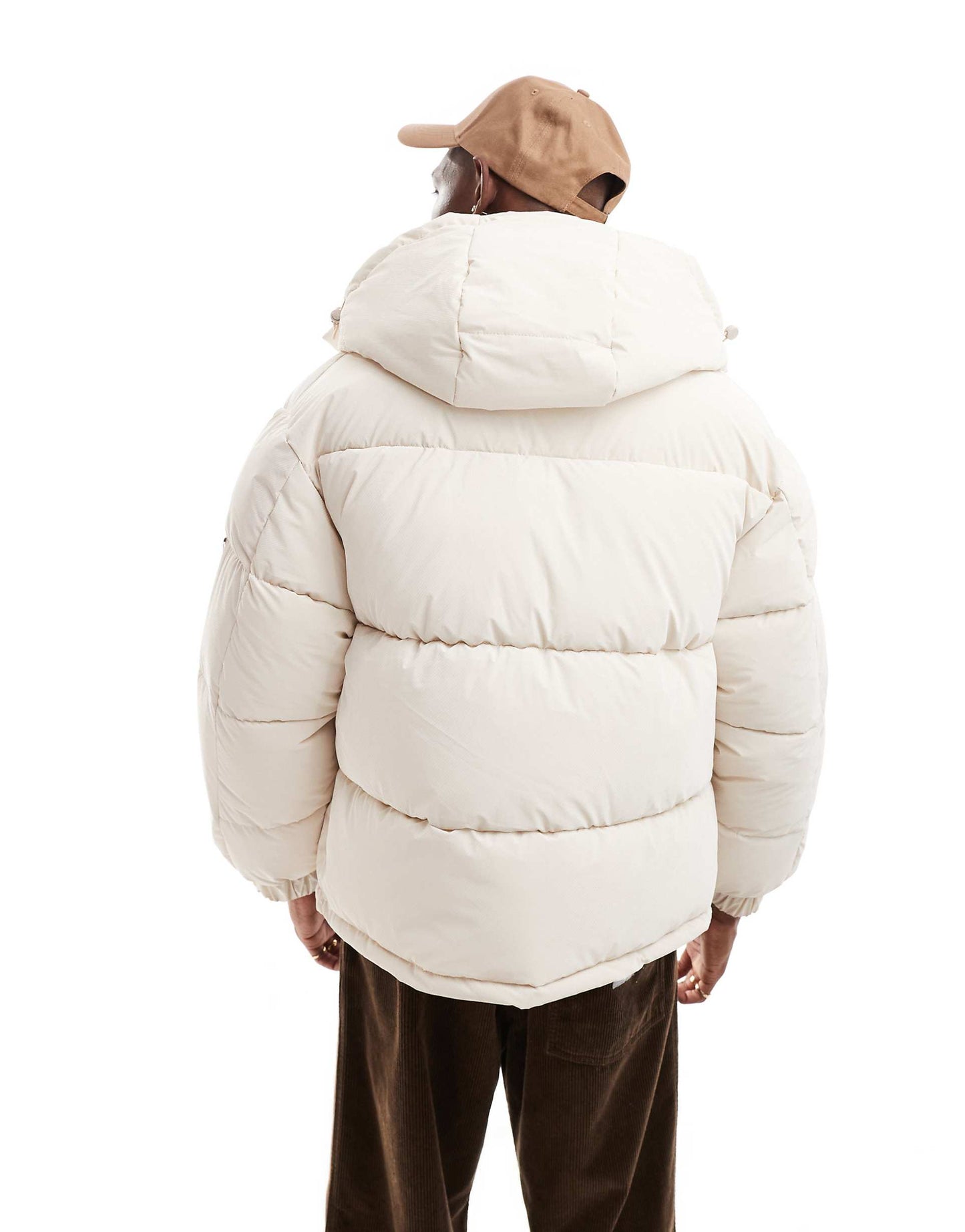 Irridscent Logo Detail Puffer Jacket
