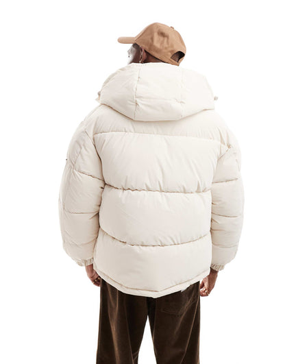 Irridscent Logo Detail Puffer Jacket