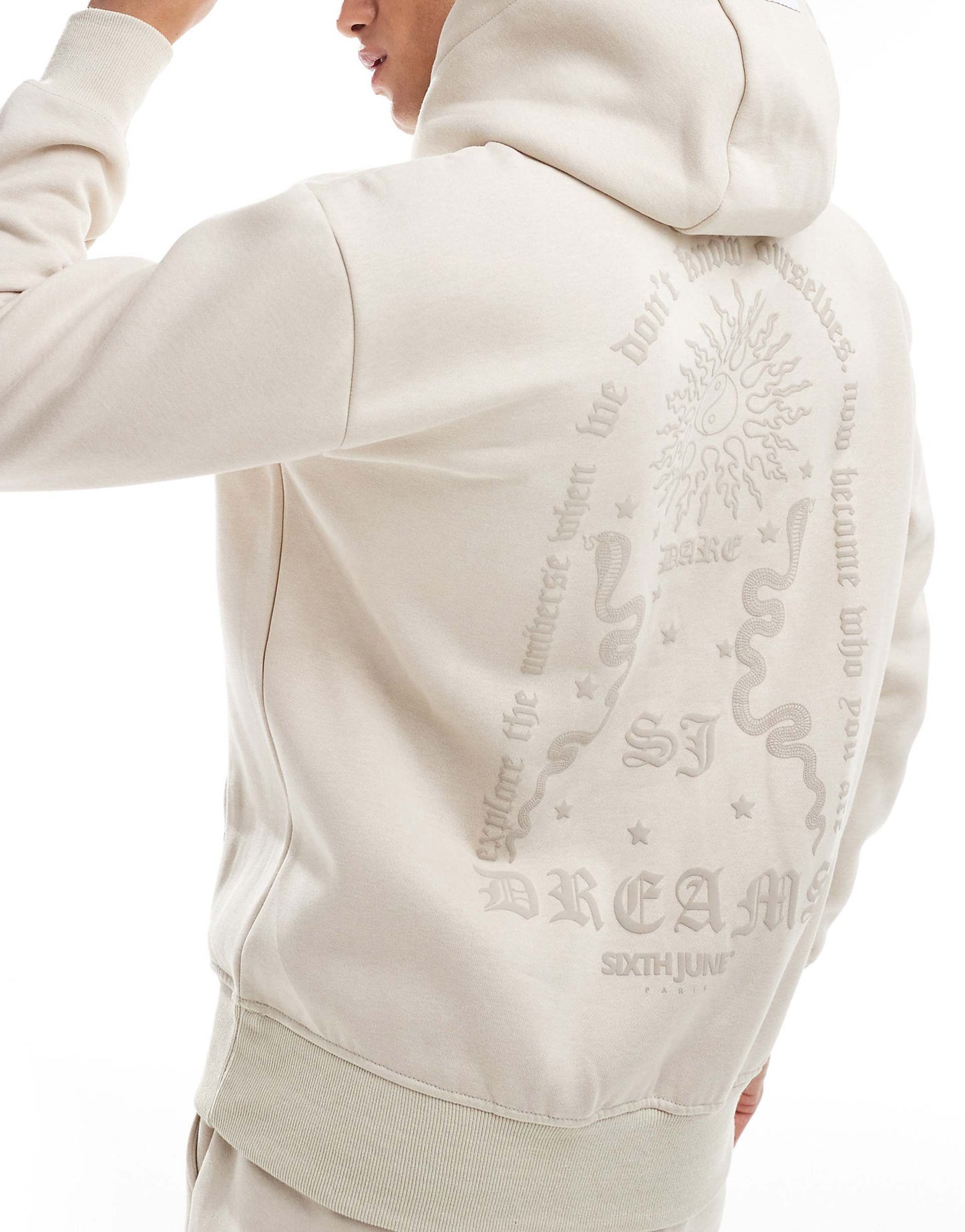 Back Printed Dream Hoodie