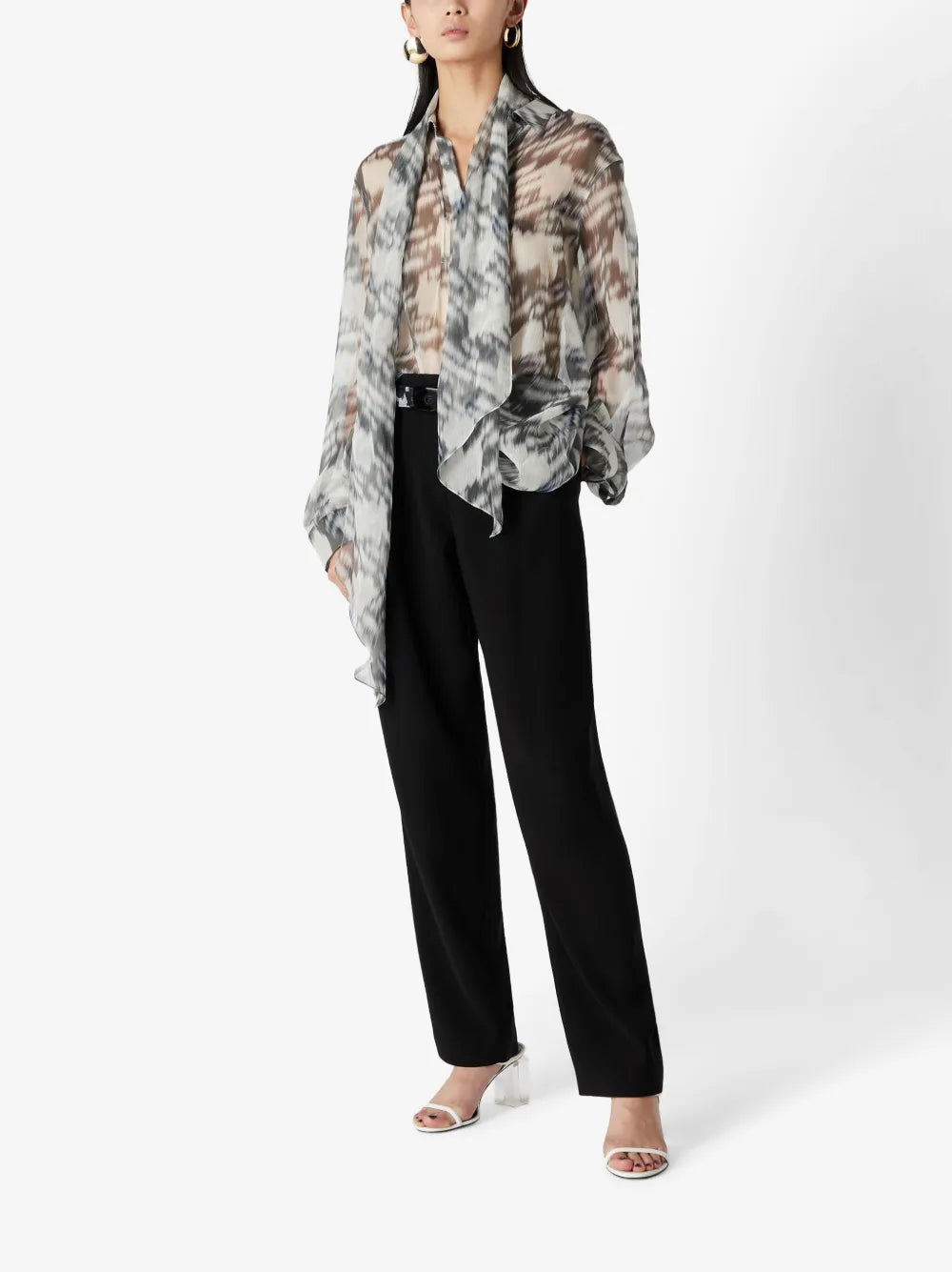 Tailored Straight-Leg Trousers