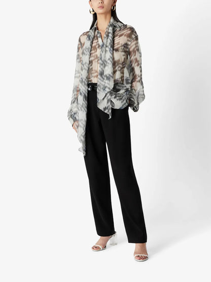 Tailored Straight-Leg Trousers