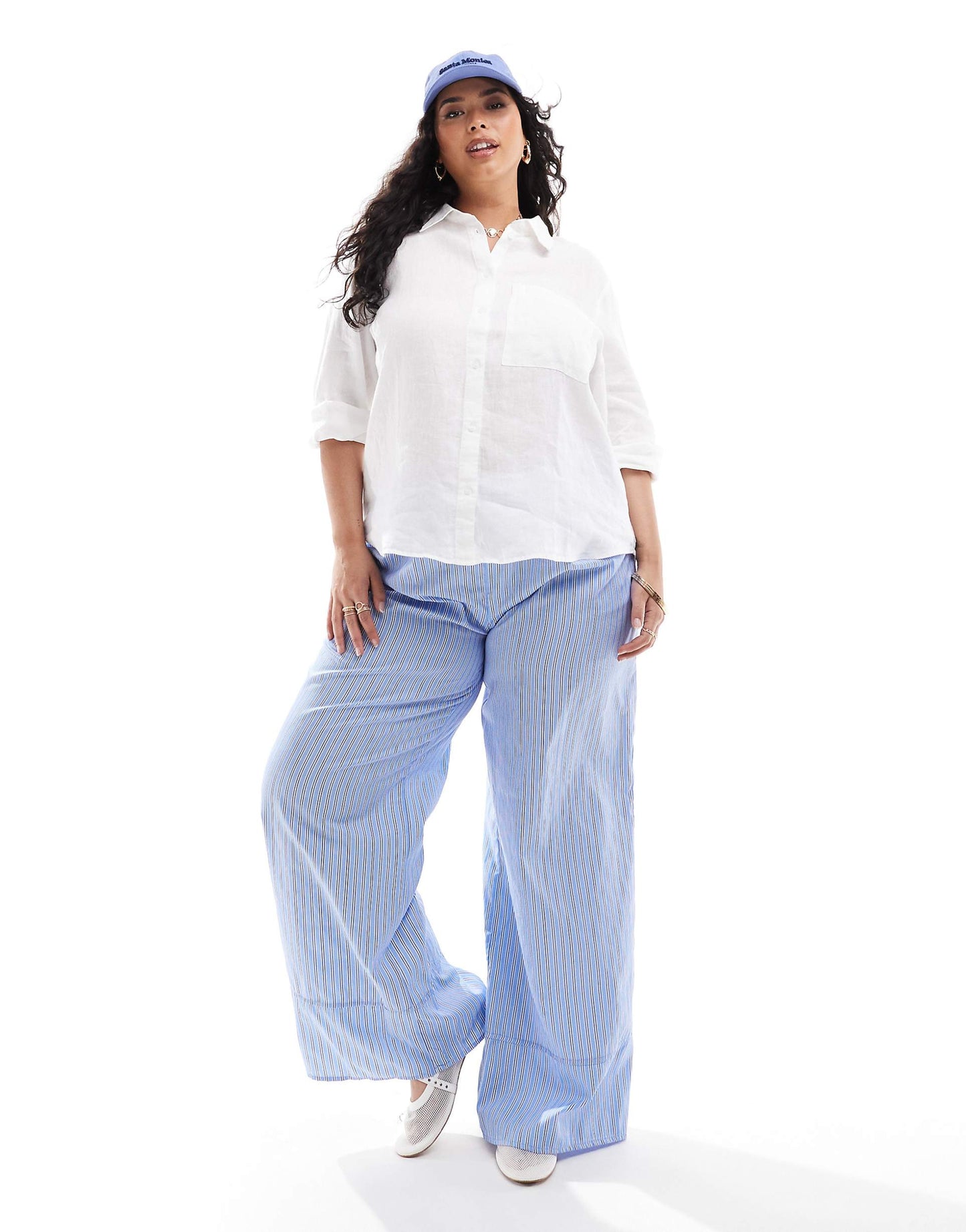 Curve Linen Shirt