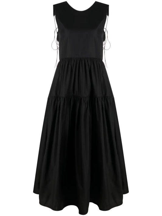 Ruth Open-Back Cotton Dress