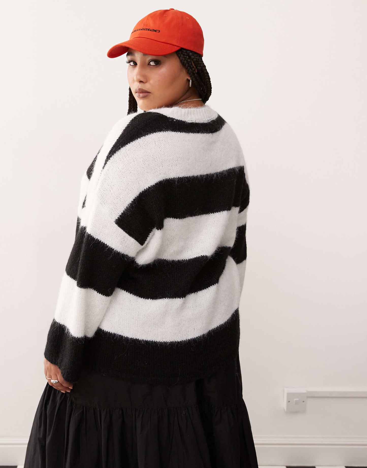 Curve Oversize Texture Jumper