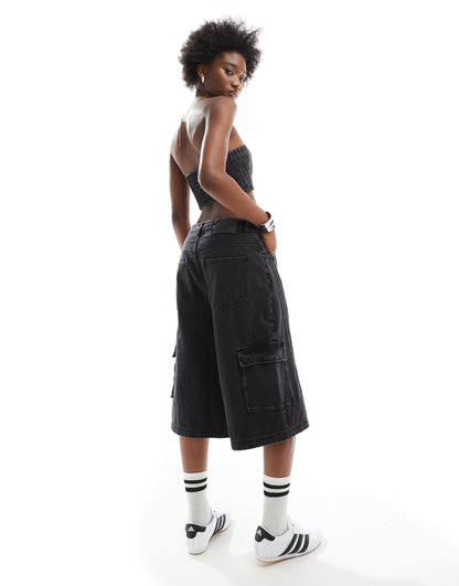 Adilenium Denim Capri Short Co-Ord