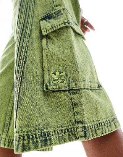 Adilenium Denim Capri Short Co-Ord