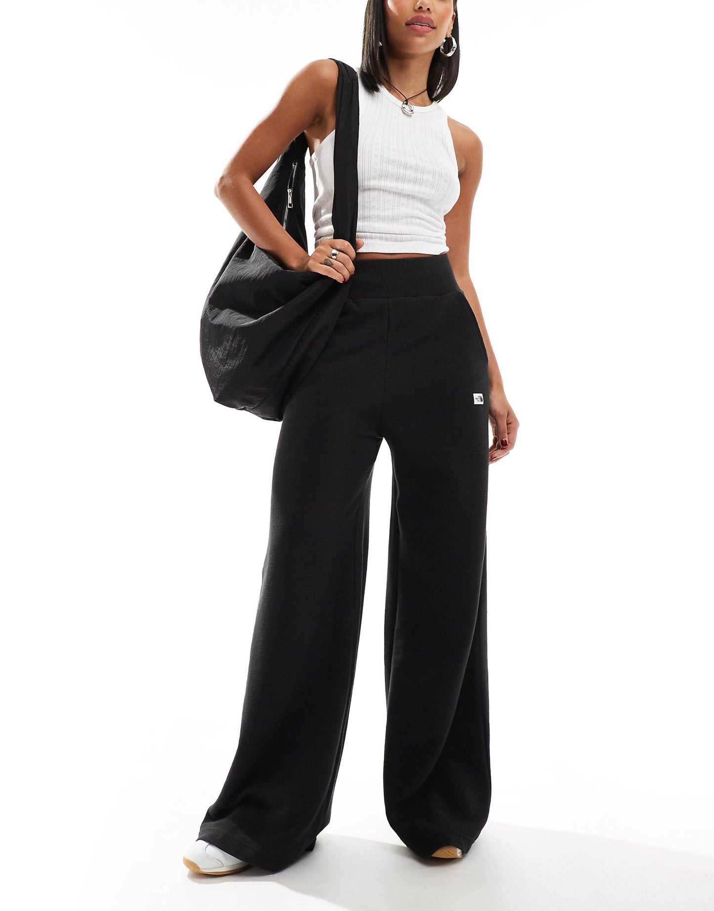 Hoden Wide Leg Logo Joggers