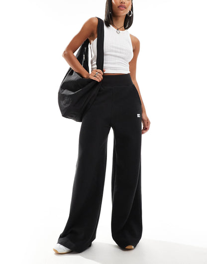 Hoden Wide Leg Logo Joggers
