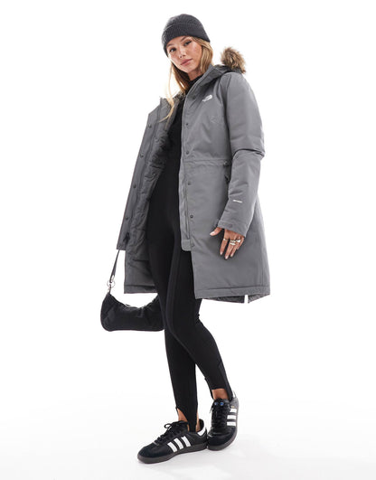Zaneck Faux Fur Hooded Insulated Parka
