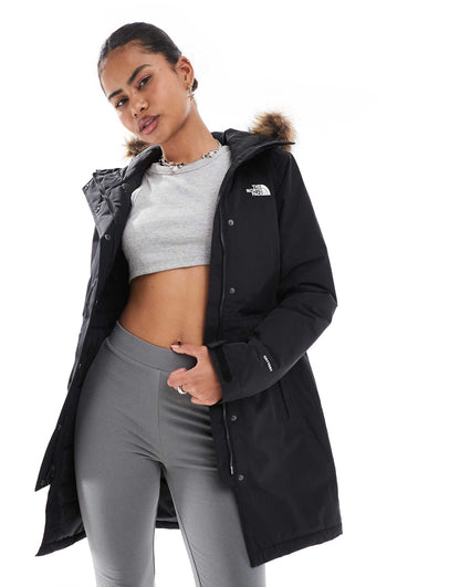 Zaneck Faux Fur Hooded Insulated Parka