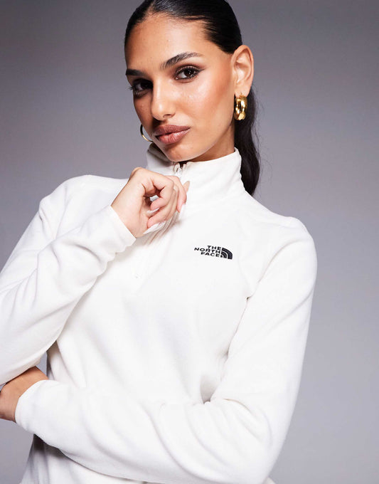 Glacier Quarter Zip Logo Fleece