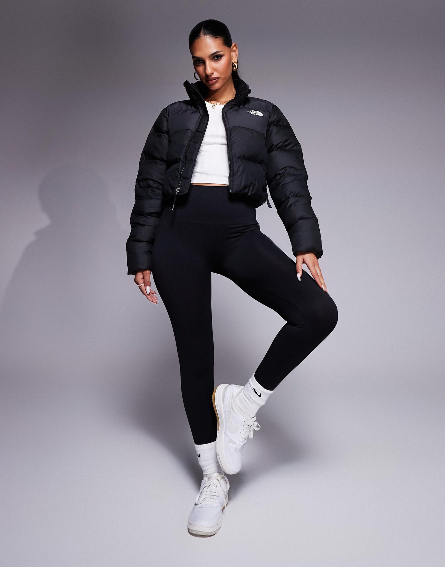 Saikuru Cropped Puffer Jacket