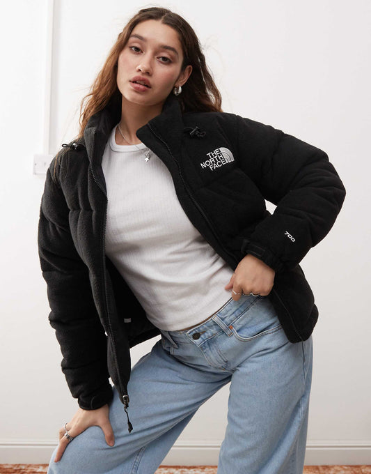 Retro Nuptse Polar Fleece Puffer Jacket