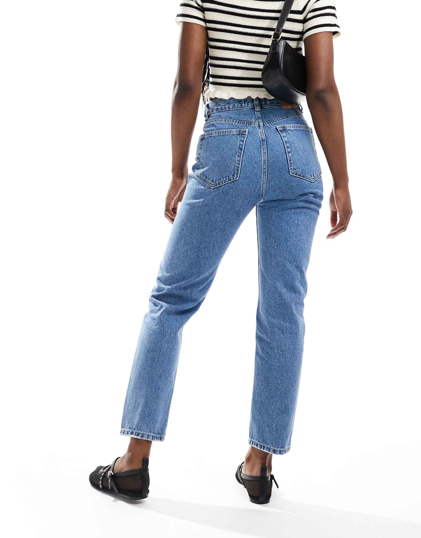 High Waisted Mom Jean