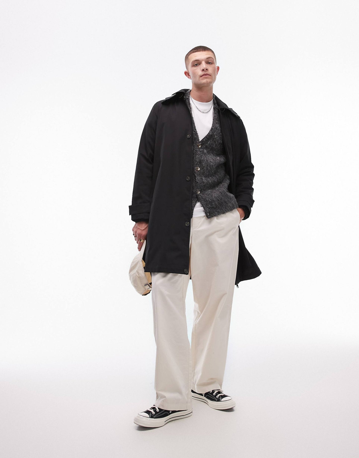 Hooded Mac Coat