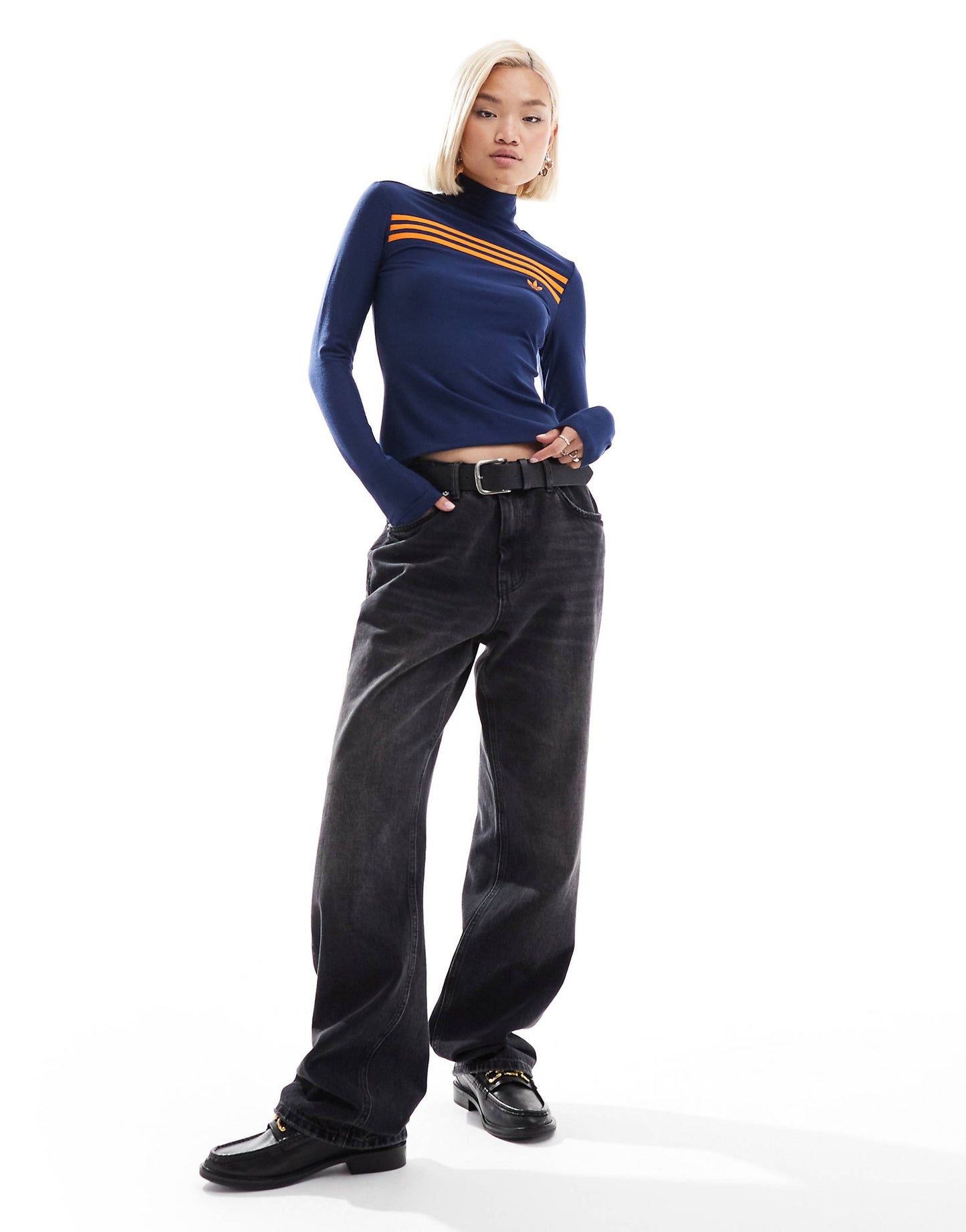 High Neck Long Sleeve Jumper