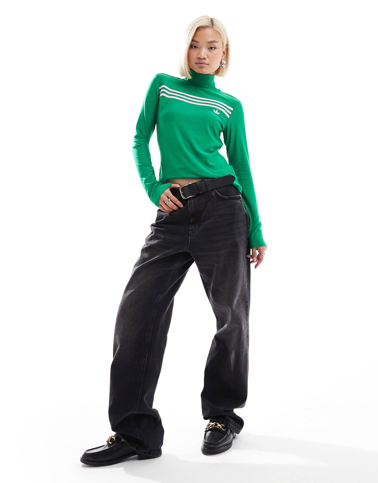 High Neck Long Sleeve Jumper