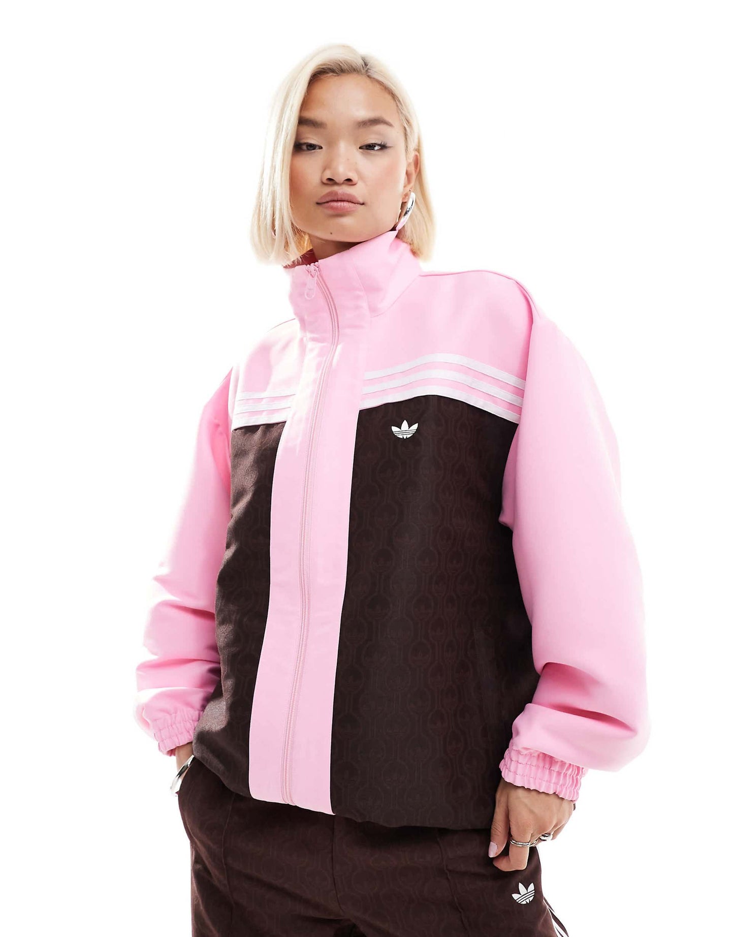 Oversized Monogram Track Top