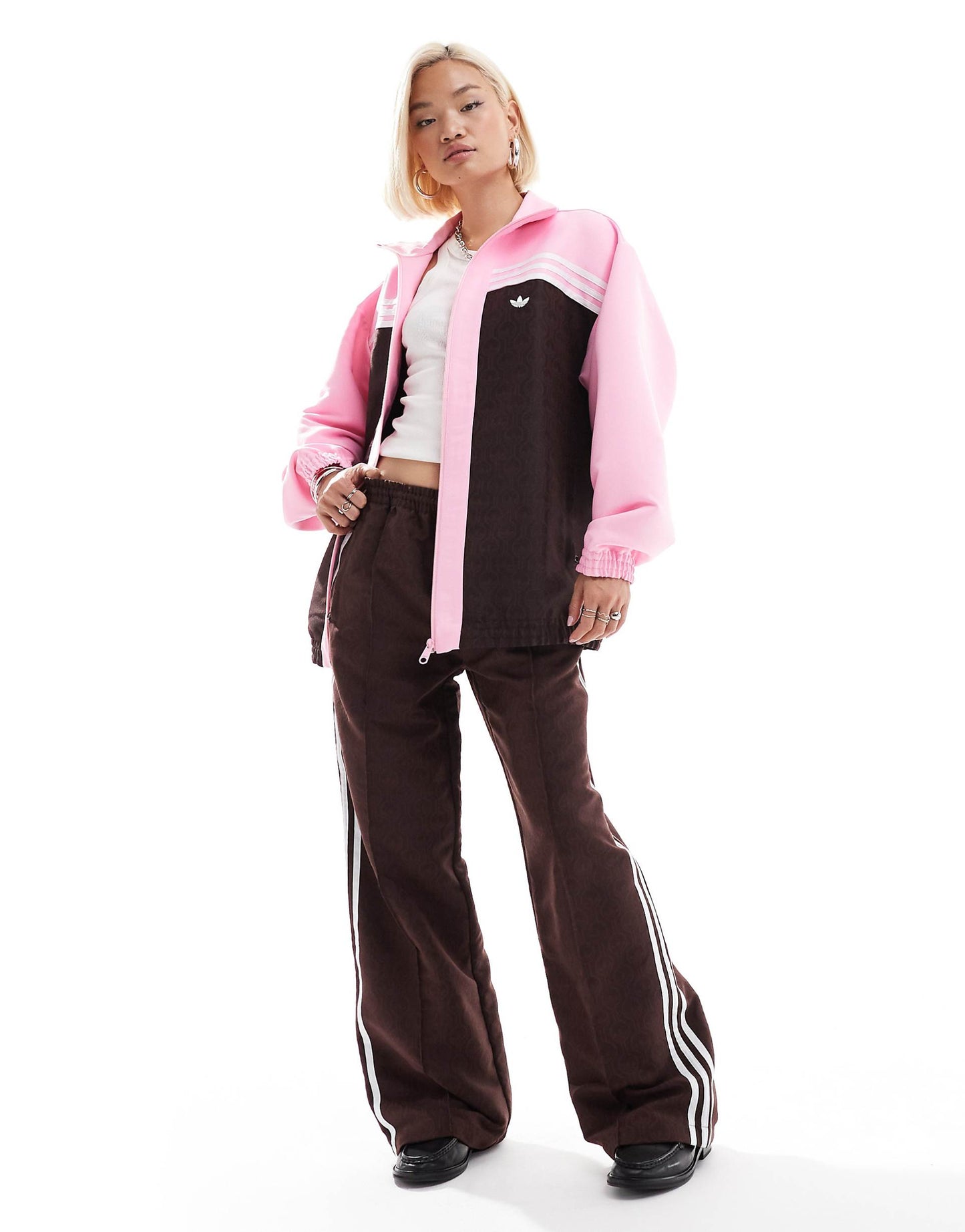Oversized Monogram Track Top