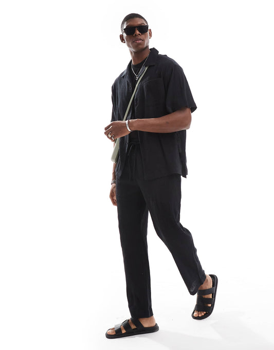 Textured Beach Trouser Co-Ord