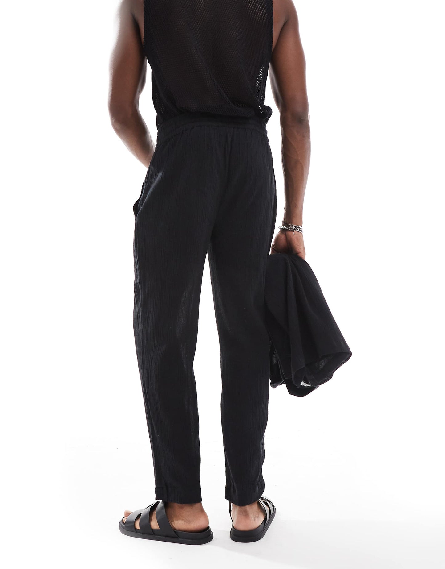 Textured Beach Trouser Co-Ord