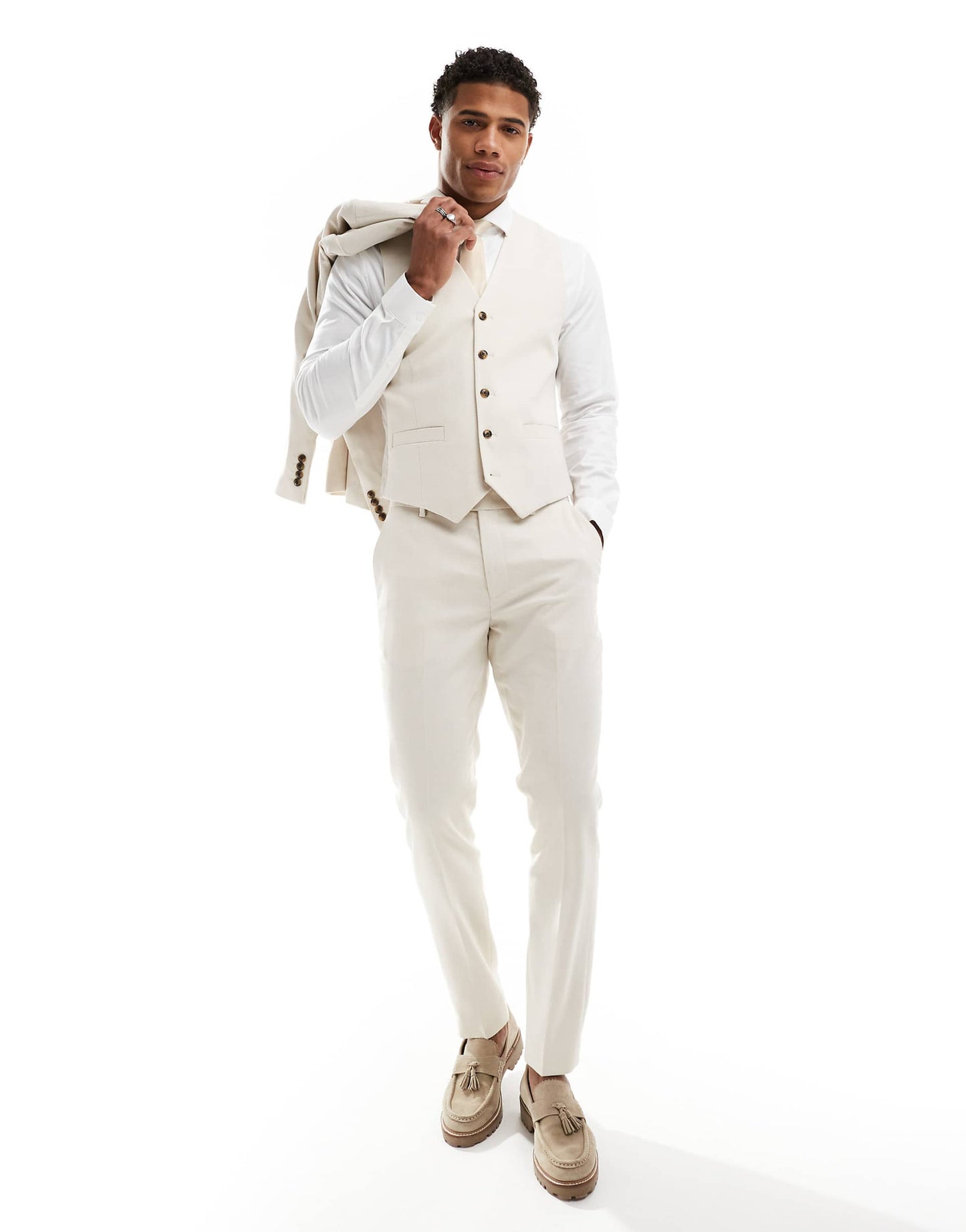 Wedding Skinny Suit Waistcoat