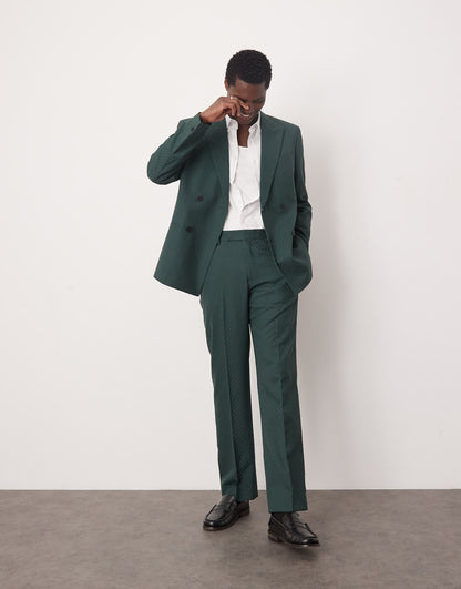 Double Breasted Regular Suit Jacket