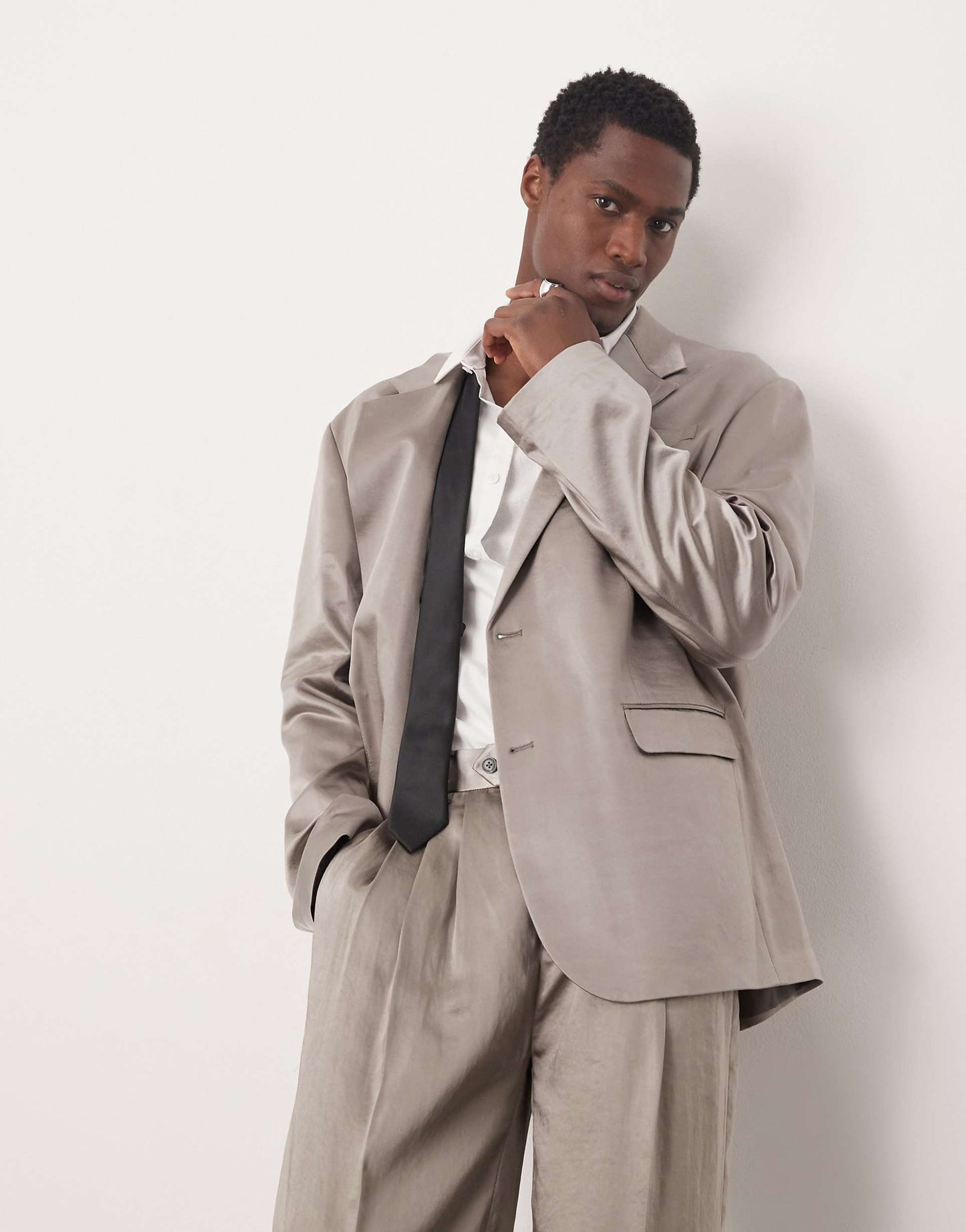 Oversized Slouchy Suit Jacket