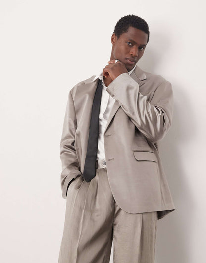 Oversized Slouchy Suit Jacket