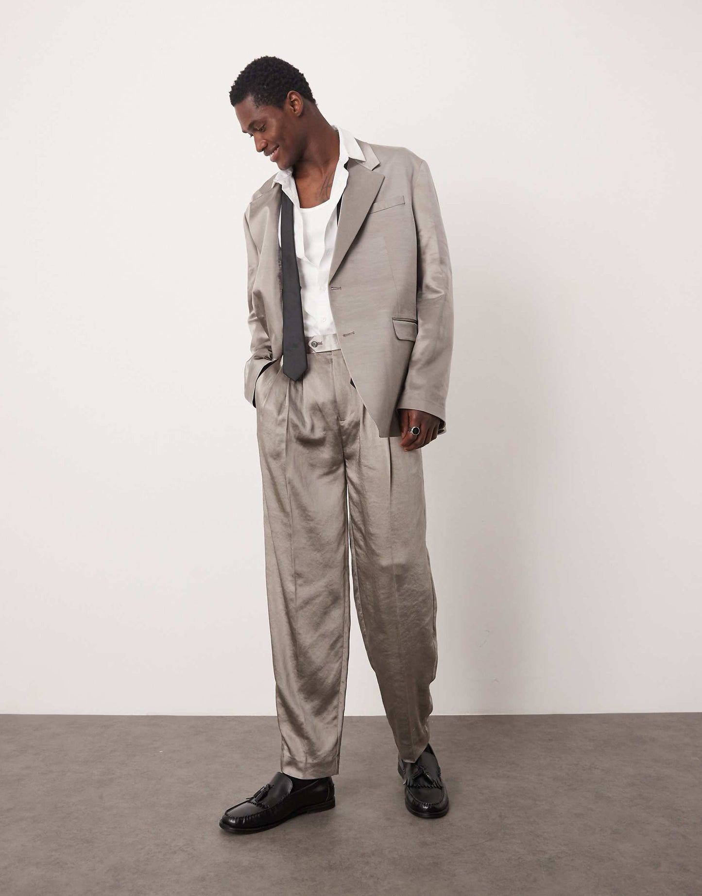 Oversized Slouchy Suit Jacket