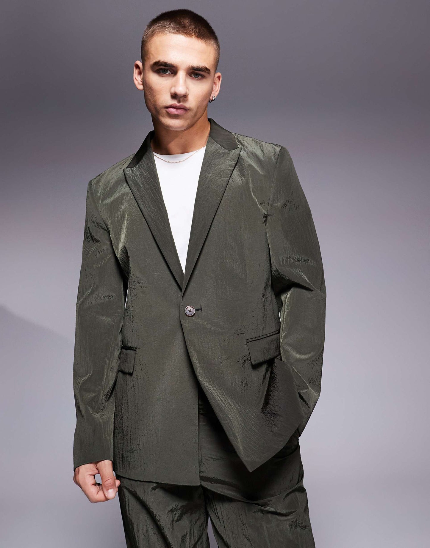 Slouchy Regular Suit Jacket