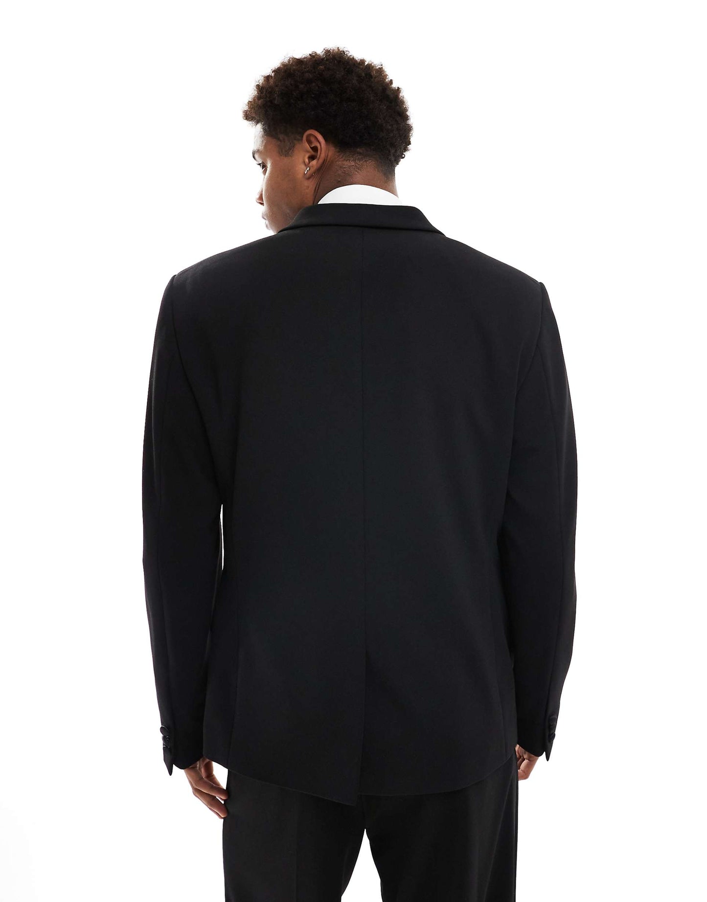 Slim Tuxedo Jacket With Satin Lapels