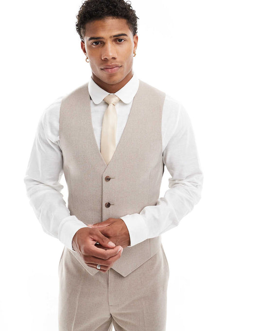 Skinny Suit Waistcoat