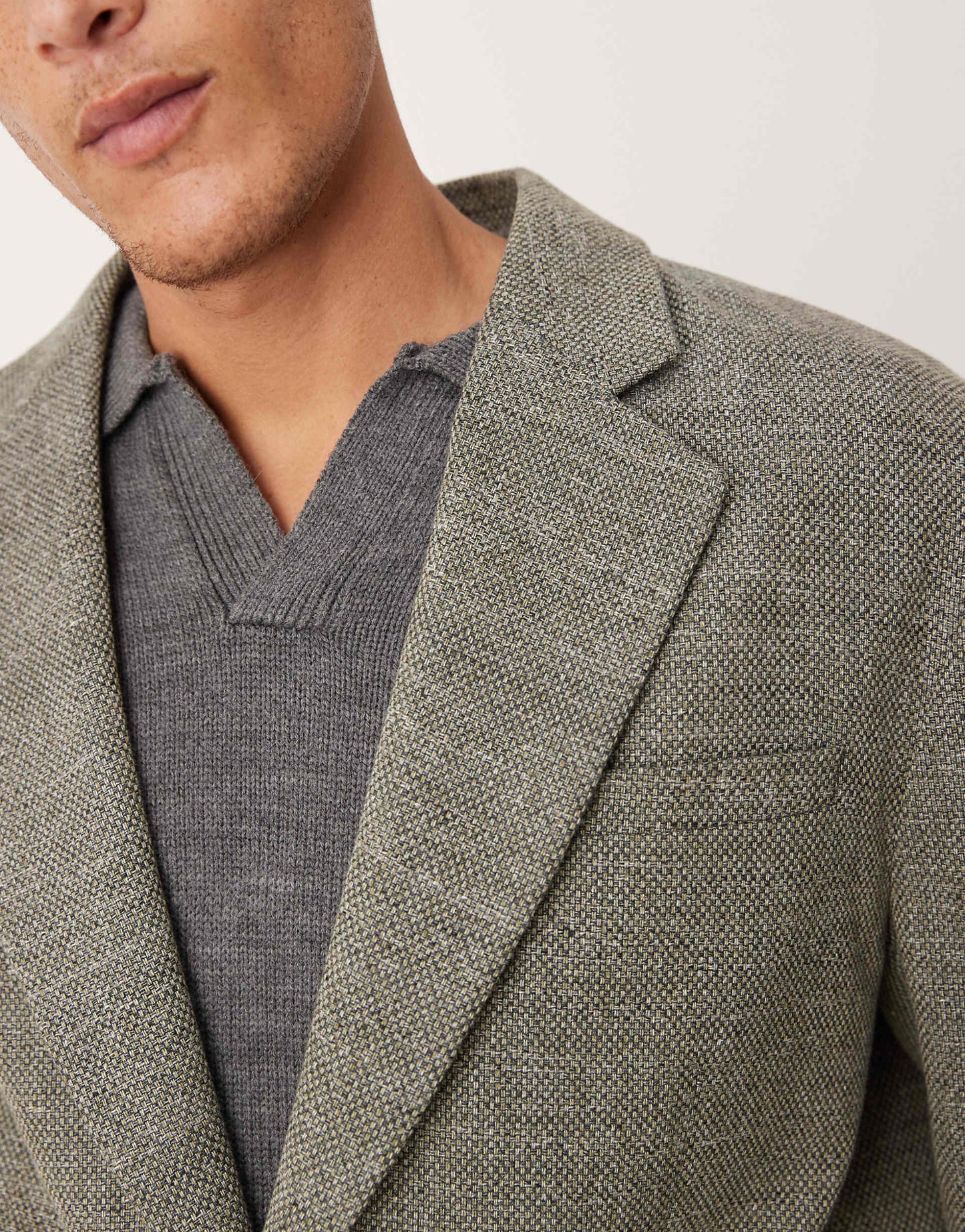 Relaxed Slouchy Dad Suit Jacket