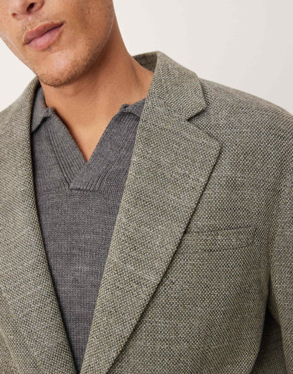 Relaxed Slouchy Dad Suit Jacket