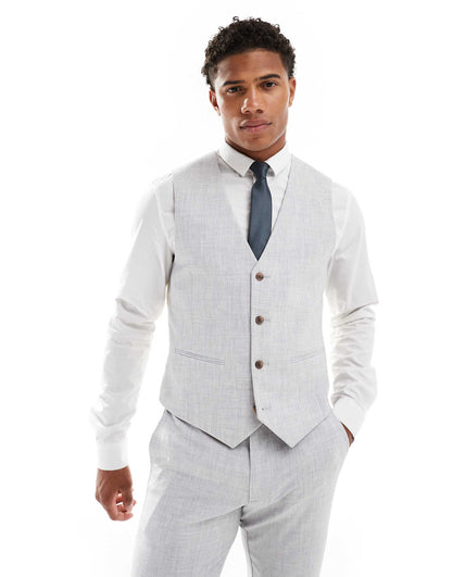 Skinny Suit Waistcoat