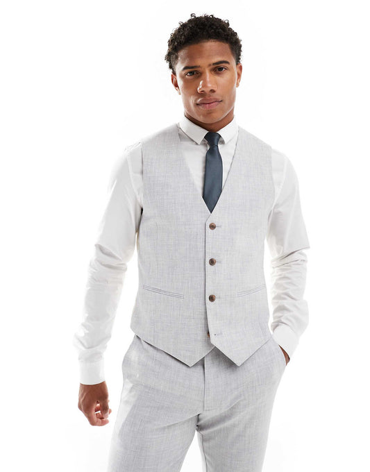 Skinny Suit Waistcoat