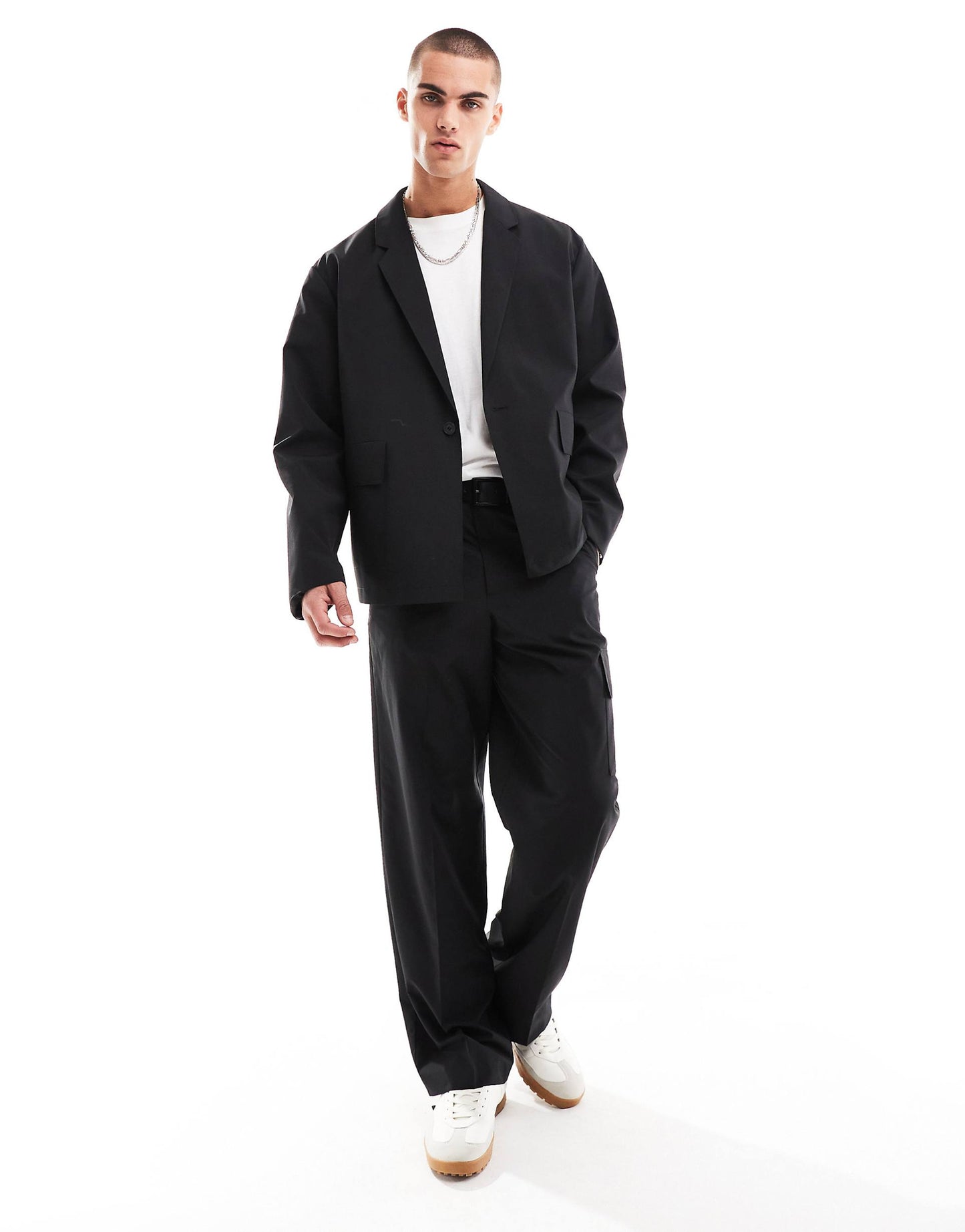 Techy Slouchy Boxy Blazer