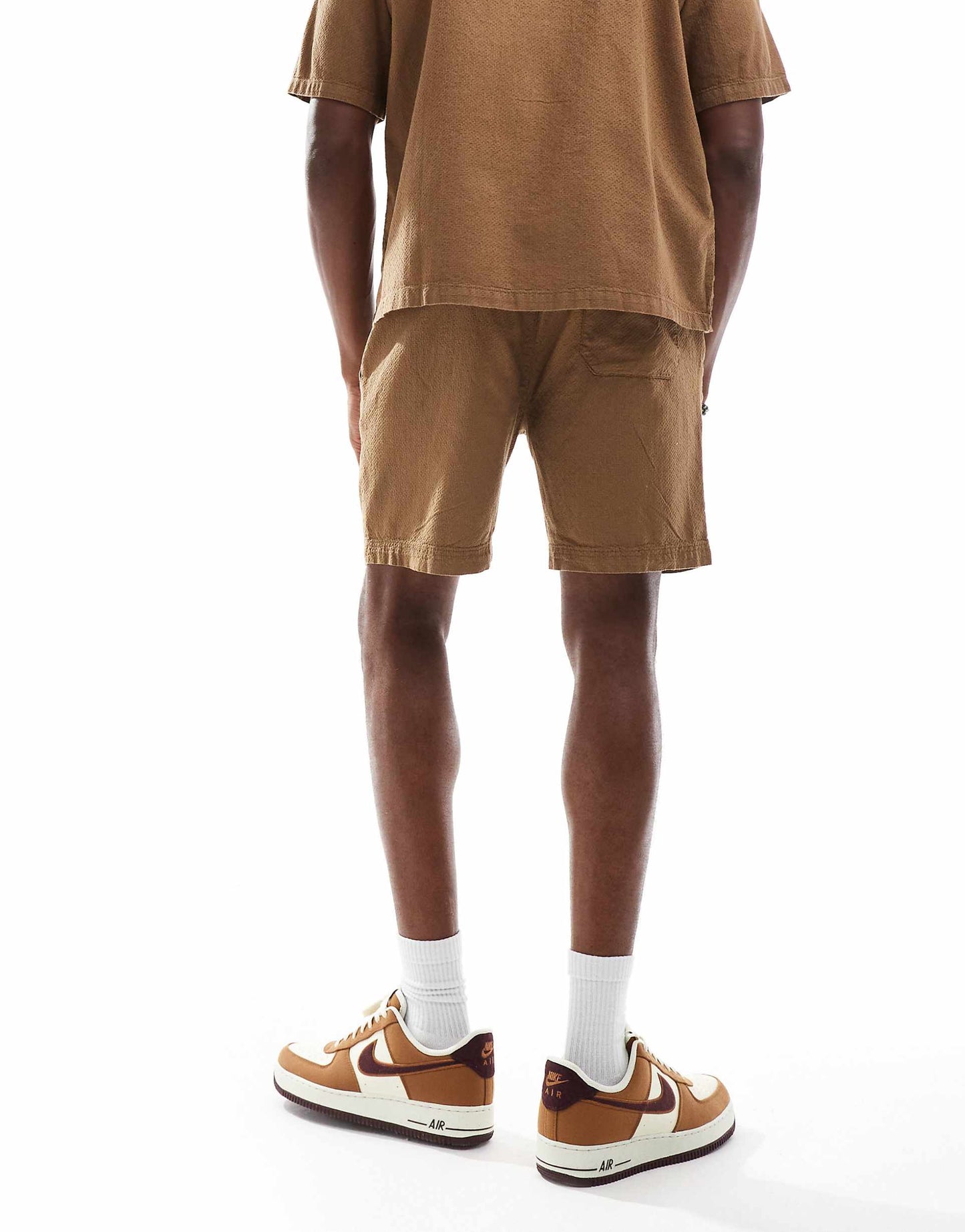 Waffle Texture Short Co-Ord