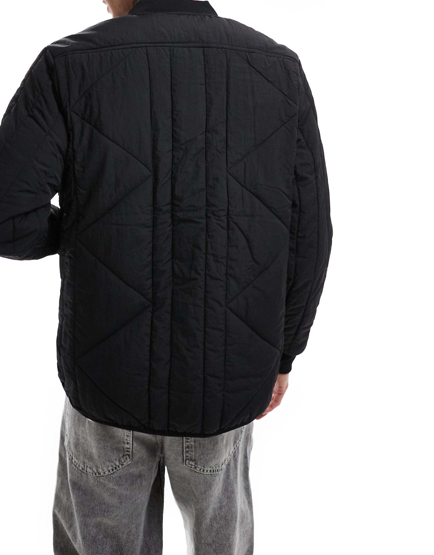 Olney Quilted Bomber Jacket