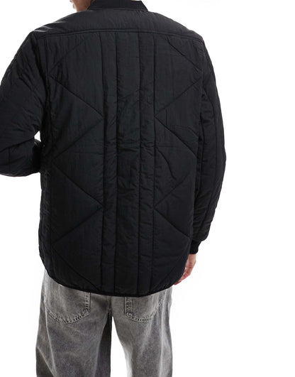 Olney Quilted Bomber Jacket