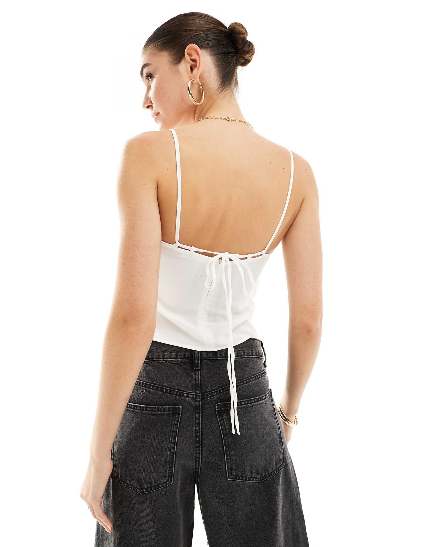 Strappy Wrap Cami Top